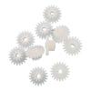 10-Pack 0.5 Module Double-Layer Plastic Pinion Gears, 10/20 Teeth, 2 mm Shaft view 1