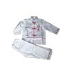 Generic Boys' Traditional Chinese Wing Chun Outfit Set, Matching Sibling Look (White, 6 Years) view 1