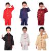 Generic Boys' Traditional Chinese Wing Chun Outfit Set, Matching Sibling Look (White, 6 Years) view 2
