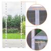 Risareyi Magnetic Screen Door 225 x 250 cm, White Fiberglass Mesh view 4
