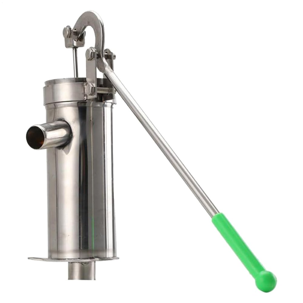 Polished Stainless Steel Manual Well Pump