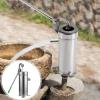 Polished Stainless Steel Manual Well Pump view 3