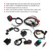 TOUISEDGI Wiring Harness Solenoid Coil Rectifier CDI Kit for ATV Quad Bikes, Compatible with Motoworks Sports view 3