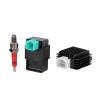 TOUISEDGI Wiring Harness Solenoid Coil Rectifier CDI Kit for ATV Quad Bikes, Compatible with Motoworks Sports view 4