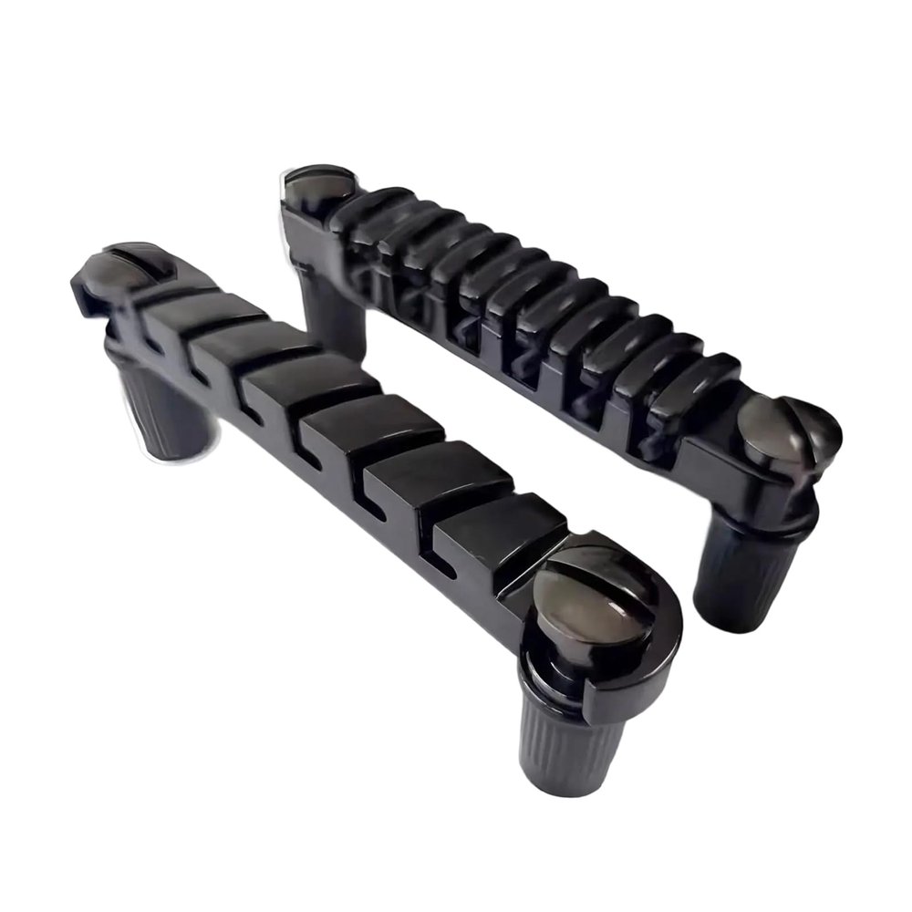 YUPEIUKLI Replacement Guitar Bridge and Tailpiece for 52 mm String Spacing