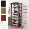 DECAKE 8-Tier 62-Inch Audio Video Tower Media Stand view 2