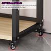 DECAKE 8-Tier 62-Inch Audio Video Tower Media Stand view 4