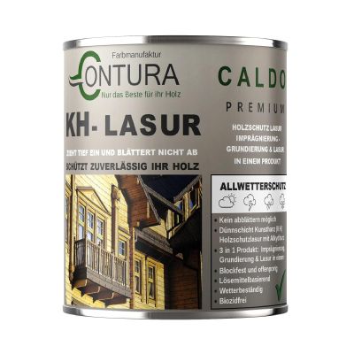 Contura KH 3-in-1 Wood Stain, Silver Gray R07001, 500 ml