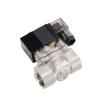 Electric Water Solenoid Valve, 1/2"–2", 12V/24V/110V/220V, Normally Closed, Stainless Steel, IP65 DIN Coil, High Temperature (110 VAC, NBR Seal) view 1