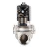 Electric Water Solenoid Valve, 1/2"–2", 12V/24V/110V/220V, Normally Closed, Stainless Steel, IP65 DIN Coil, High Temperature (110 VAC, NBR Seal) view 3