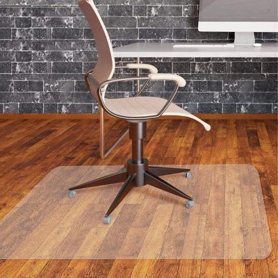 Transparent PVC Chair Mat for Carpet, 2 mm Thick, 60 x 60 cm