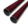 Glossy Red Carbon Fiber Tubes, 6–30 mm, 500 mm, for RC Drones and Helicopters, 2 pcs (30 × 28 × 500 mm) view 1