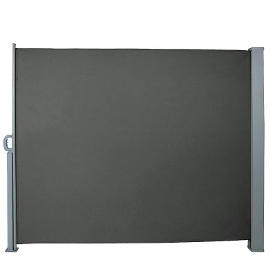 Retractable Side Awning, Folding Outdoor Privacy Screen, Waterproof and UV-Resistant, 120 x 200 cm–170 x 600 cm