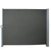 Retractable Side Awning, Folding Outdoor Privacy Screen, Waterproof and UV-Resistant, 120 x 200 cm–170 x 600 cm view 1