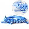 42 cm 3D Articulated Crystal Dragon Figurine view 2