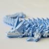 42 cm 3D Articulated Crystal Dragon Figurine view 3