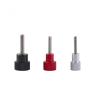 LYVQZPWLR Wing Screws, 1-Piece M8/M10 Aluminum Alloy + Stainless Steel Knurled Hand Grip Knob Step Bolt Screws, Red/Black/White (Rosso, M8x20-D20x20) view 4