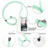 Xylota Personalized Phone Case with Lanyard for iPhone 16, 6.1", Green Silicone view 2