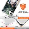 Xylota Personalized Phone Case with Lanyard for iPhone 16, 6.1", Green Silicone view 3