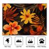 TerroVee Tropical Floral Rug 160 x 230 cm, Orange and Yellow view 2