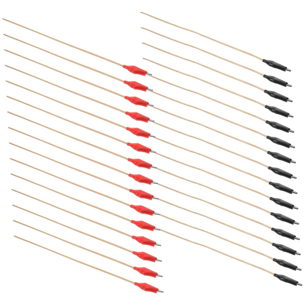 Model Painting Clips for Hobbyists, 30 Pieces with Wooden Sticks