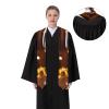 YKJJFVZ Elegant Wine Glass Print Graduation Stole, Unisex, Pointed Ends, One Size view 4