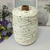 500 g Medium-Weight Cotton Yarn with Beads and Scented Sequins view 1