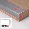 Self-Adhesive Metal Stair Edge Protector with Non-Slip Surface view 2