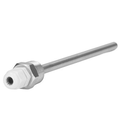 ViaGasaFamido 164 mm Stainless Steel Temperature Sensor Thermowell, IP68 Waterproof, for Solar Accessories