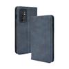 Lucyliy Case for OnePlus 9RT, Blue PU Leather Wallet Case with Card Slots and Stand view 1