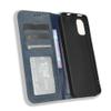 Lucyliy Case for OnePlus 9RT, Blue PU Leather Wallet Case with Card Slots and Stand view 3