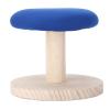 Compact Pine Wood Tabletop with Cotton Cover (Round Stool) view 3