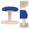 Compact Pine Wood Tabletop with Cotton Cover (Round Stool) view 4