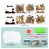 DCIDBEI 6-Pack Diamond Painting Halloween Greeting Cards with Envelopes view 3