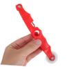 Lurrose 5-Piece Screen Spline Roller Tool Set, Repair Hook, Red Plastic view 2