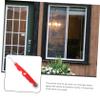 Lurrose 5-Piece Screen Spline Roller Tool Set, Repair Hook, Red Plastic view 3