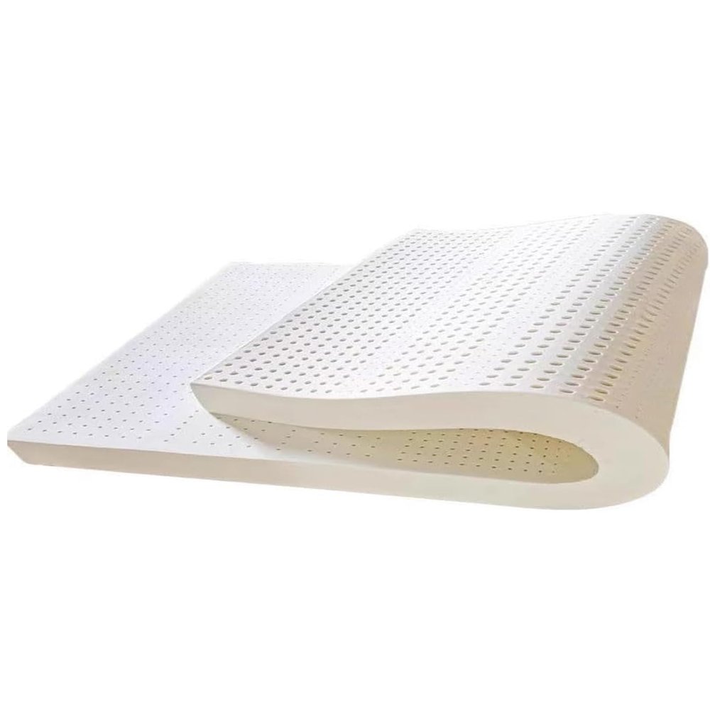 100% Natural Latex Mattress Topper, 7.5 cm, 120 x 190 cm