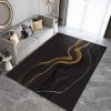 Non-Slip Area Rug with Brooklyn Bridge, New York City Skyline, Gray, Machine-Washable, Style-16(w view 4