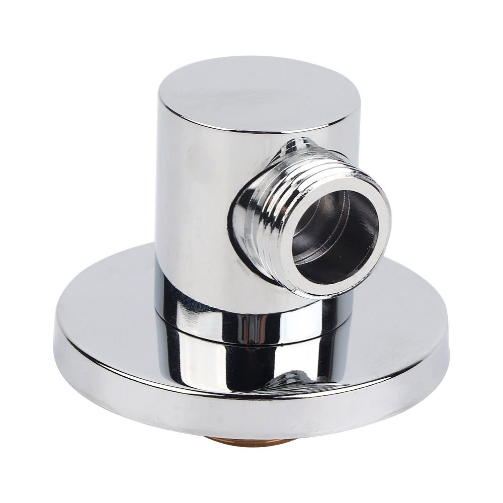 Brass G1/2-Inch Wall-Mounted Shower Hose Connector