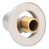 Brass G1/2-Inch Wall-Mounted Shower Hose Connector view 3