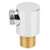 Brass G1/2-Inch Wall-Mounted Shower Hose Connector view 4