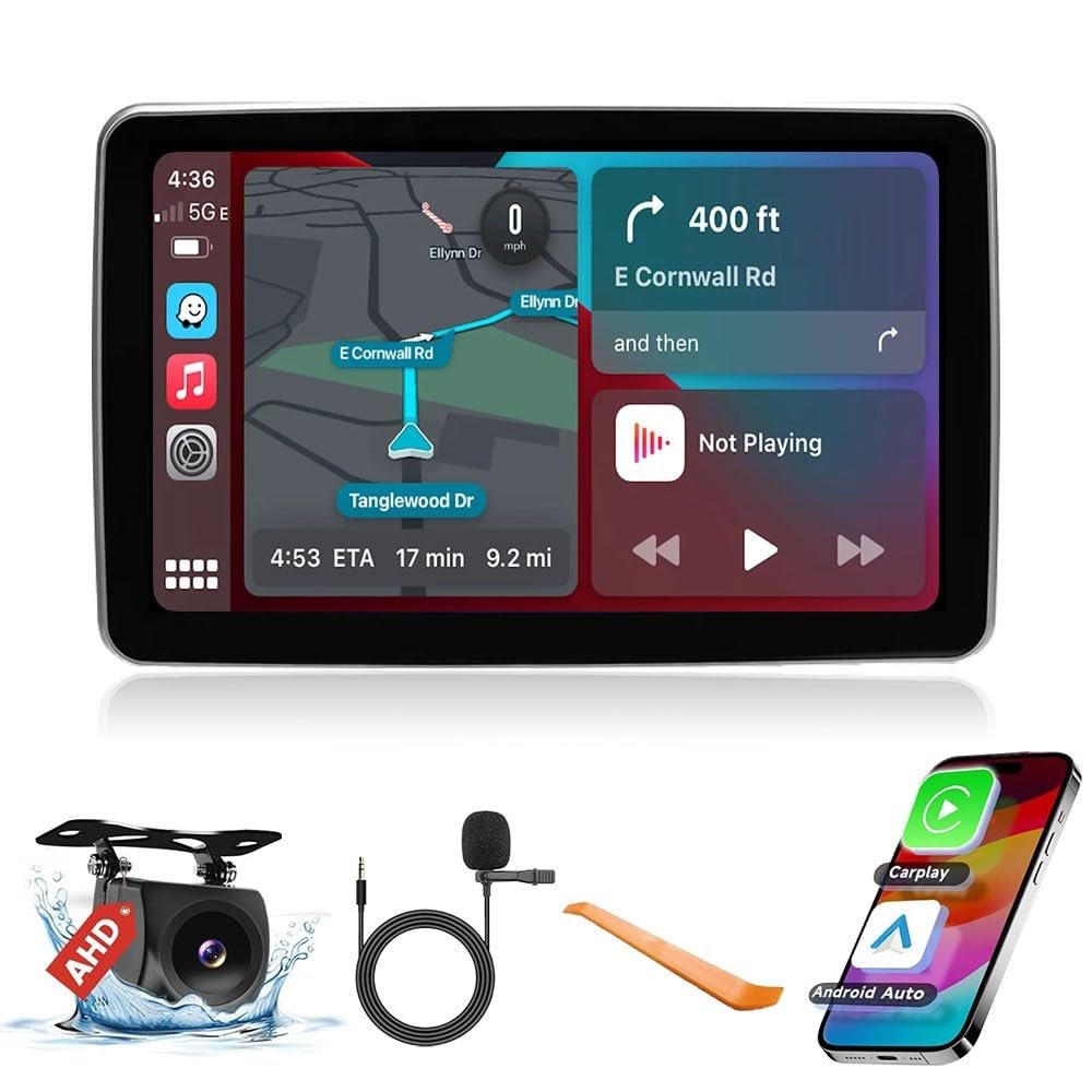 8" Octa-Core 4G+64G CarPlay Android Auto GPS Stereo for Mercedes-Benz SLK 2016–2018