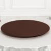 2-Pack Round Cocktail Table Covers, 100 cm, Dark Coffee view 1