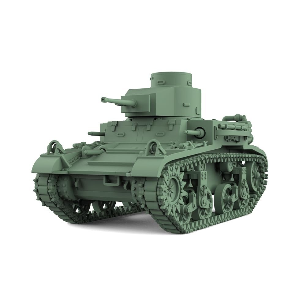 MRY-SFW SS100501 1/100 15mm WarGaming US M2 Light Tank Model Kit