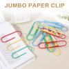 PATIKIL Giant Paper Clips, 4.0 in, 15 Pack, Extra-Large Stainless Metal Clips, Blue view 3