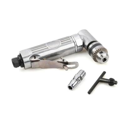 KONGMM 90° Pneumatic Angle Drill, 0.6–6.5 mm Chuck, 15,000 RPM