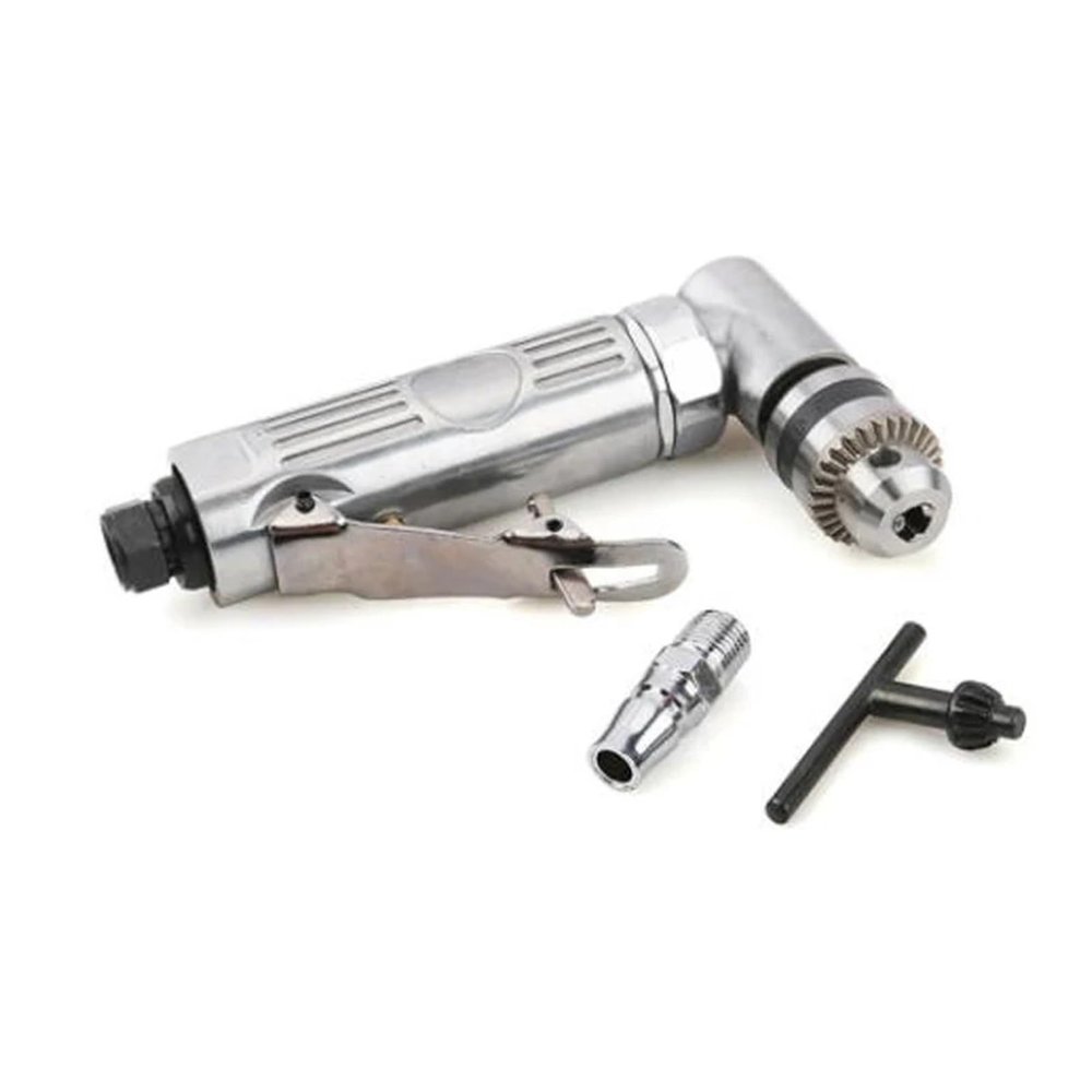 KONGMM 90° Pneumatic Angle Drill, 0.6–6.5 mm Chuck, 15,000 RPM