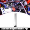 Straight Aluminum Intercooler Intake Pipe, 32 mm OD, 28 mm ID, 152 mm view 3