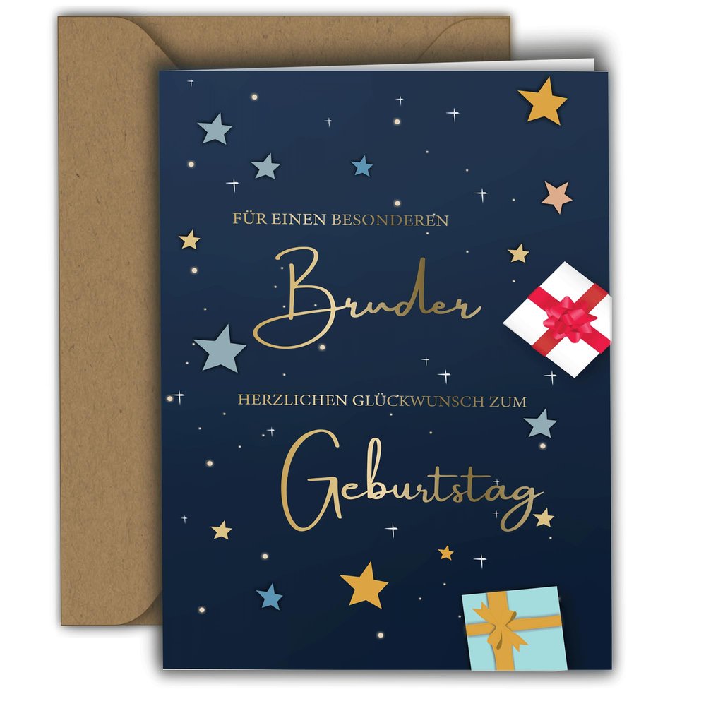 Colibri Edition Birthday Card for Brother