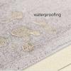 Office Chair Mat for Carpet, Rectangular, Transparent, 1 mm Thick, 65 x 80 cm view 3